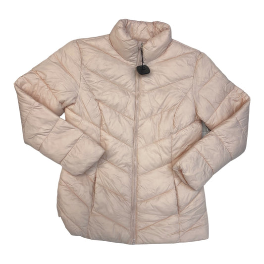 Jacket Puffer & Quilted By Time And Tru In Pink, Size: S