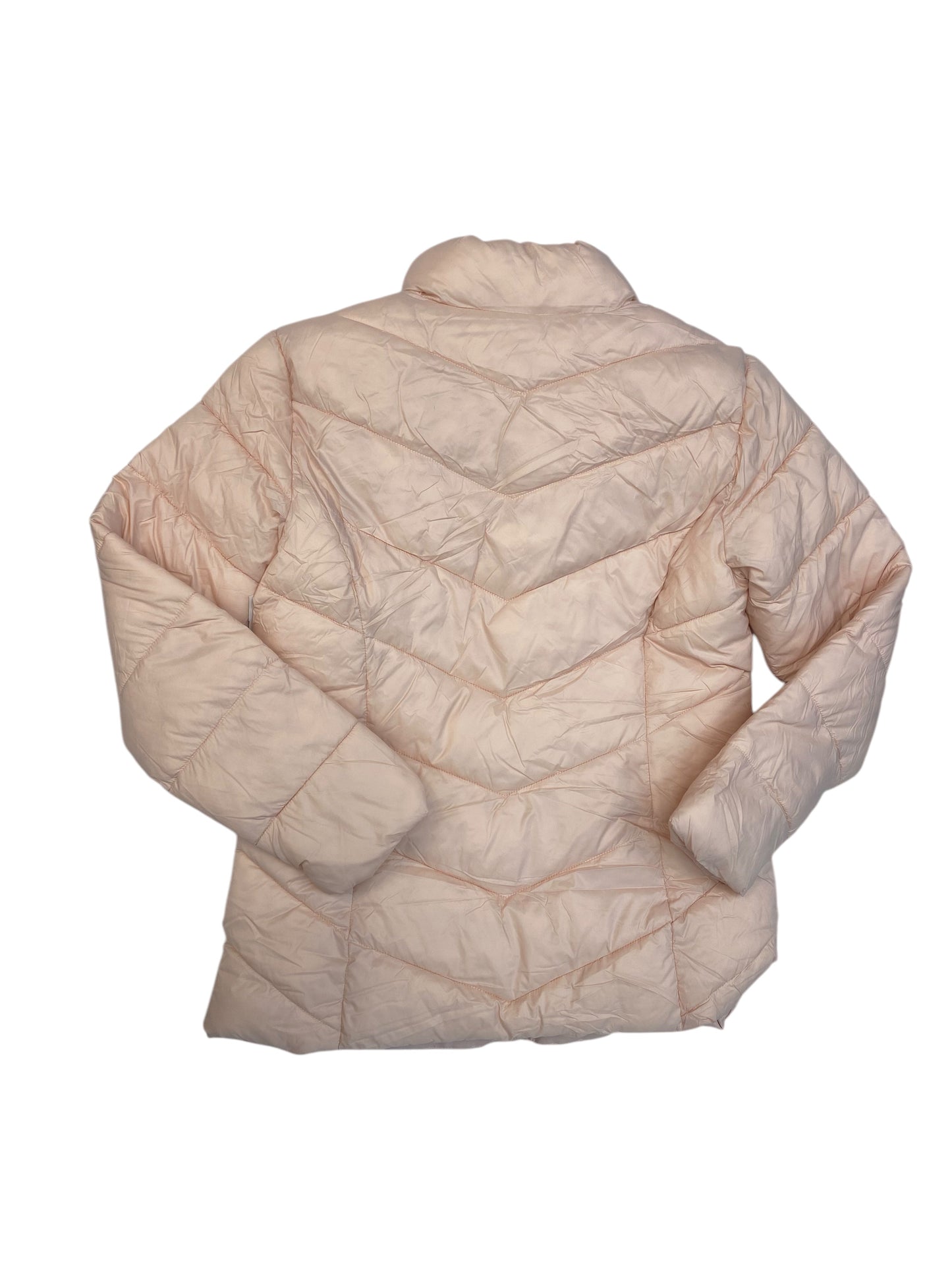 Jacket Puffer & Quilted By Time And Tru In Pink, Size: S