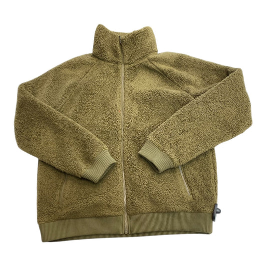 Jacket Fleece By Athleta In Green, Size: M