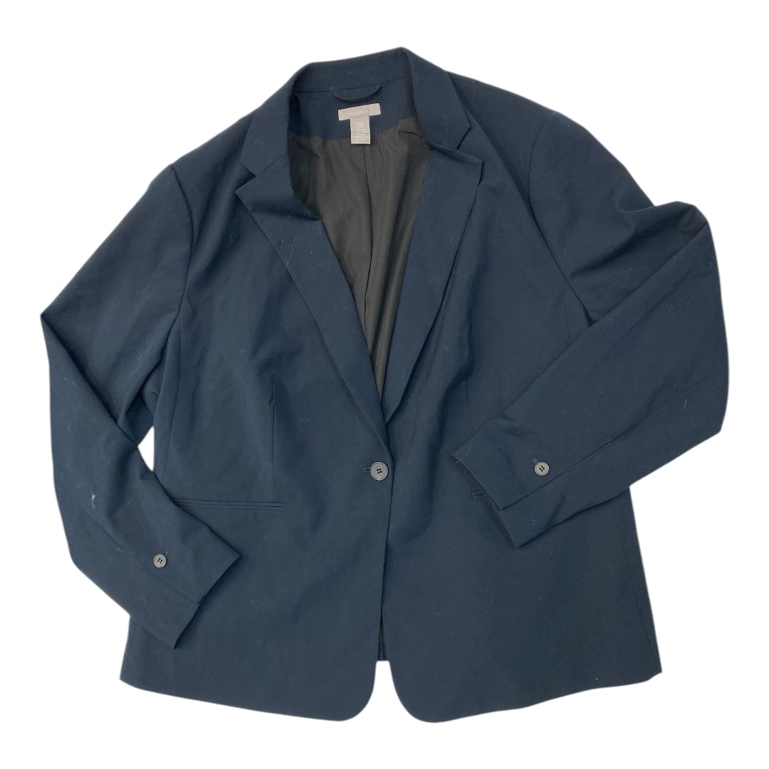 Blazer By H&m In Navy, Size: 1x