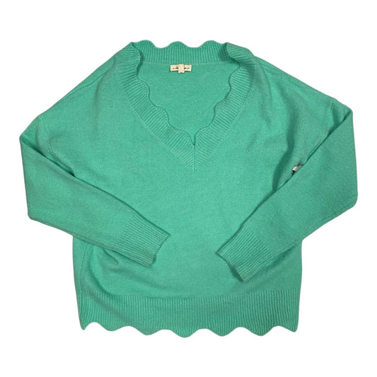 Sweater By Ee Some In Green, Size: M