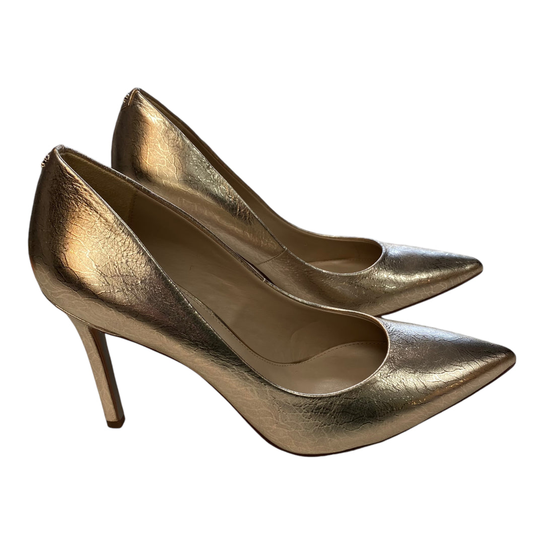 Shoes Heels Stiletto By Sam Edelman In Gold, Size: 8