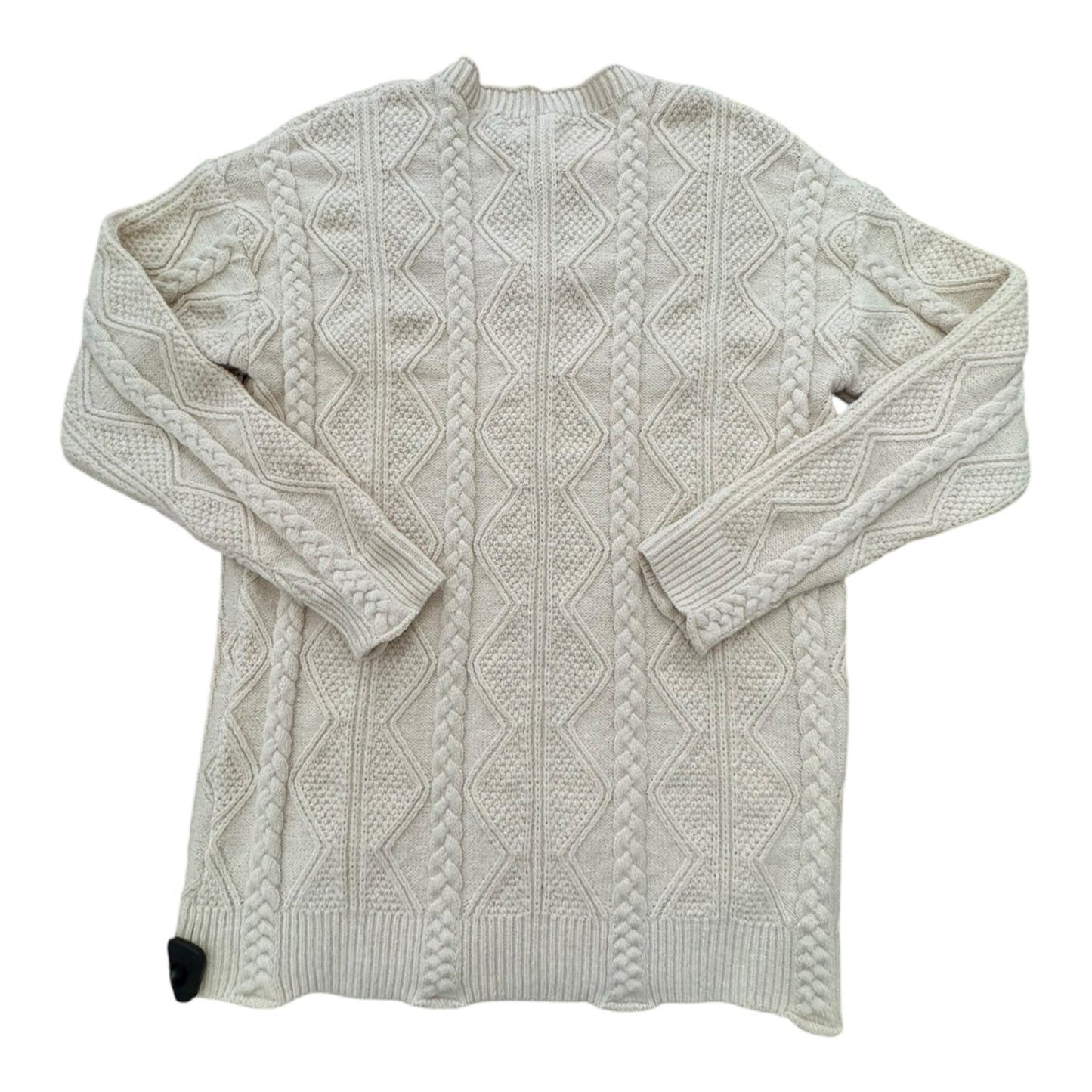 Sweater By Clothes Mentor In Cream, Size: M