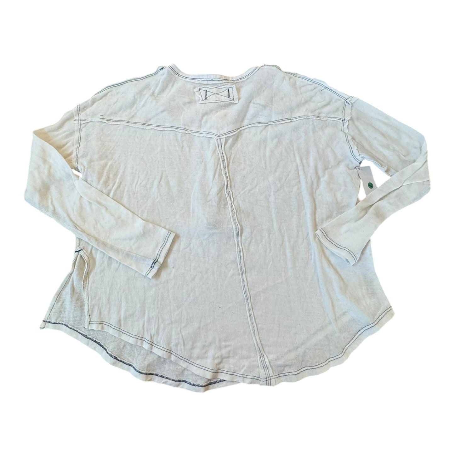 Top Long Sleeve By Free People In White, Size: Xs