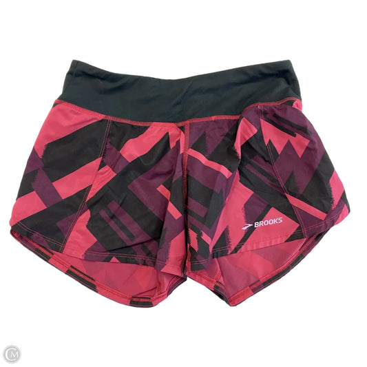 Athletic Shorts By Brooks In Multi-colored, Size: S