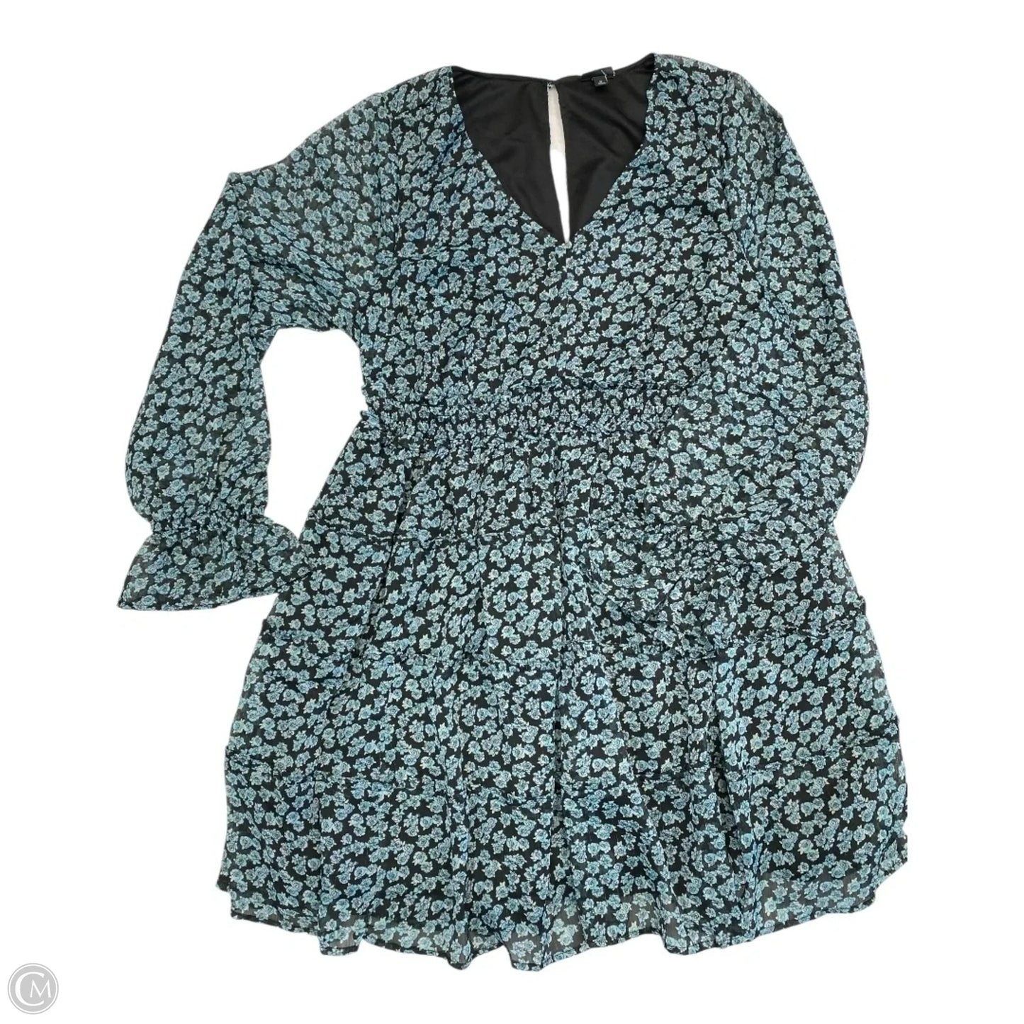 Dress Casual Midi By Torrid In Floral Print, Size: L