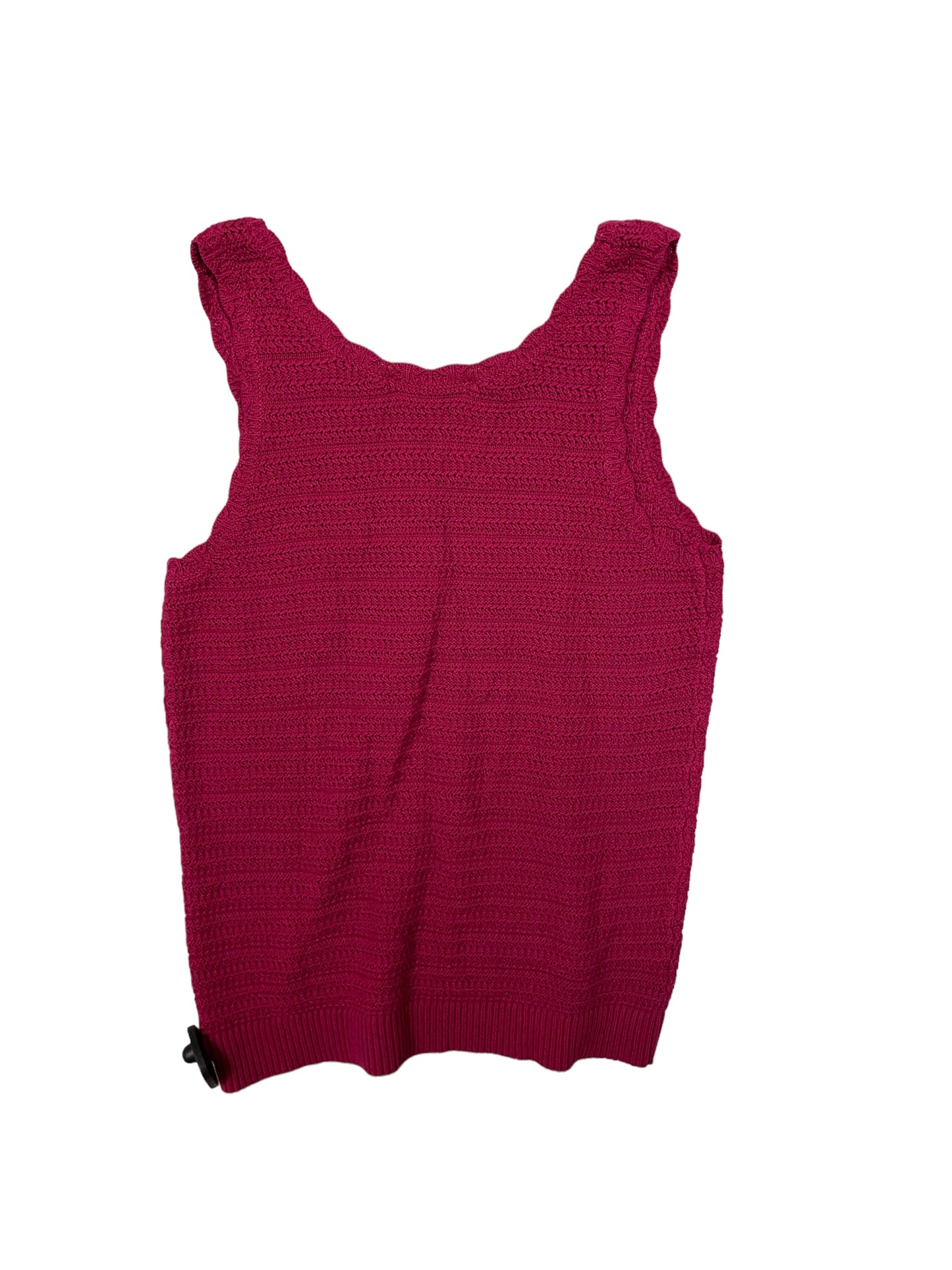 Pink Top Sleeveless Loft, Size S