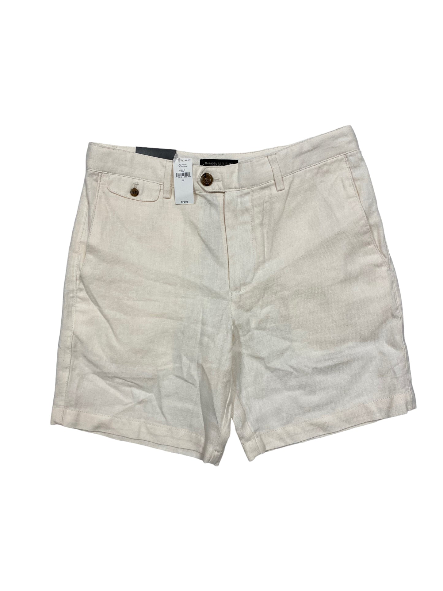 Cream Shorts Banana Republic, Size 8