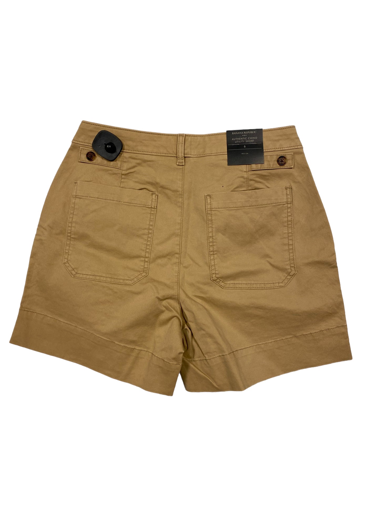 Tan Shorts Banana Republic, Size 6