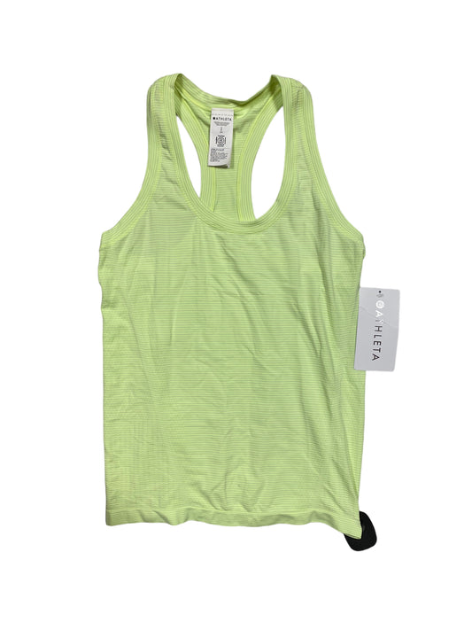 Athletic Tank Top By Athleta In Yellow, Size: S