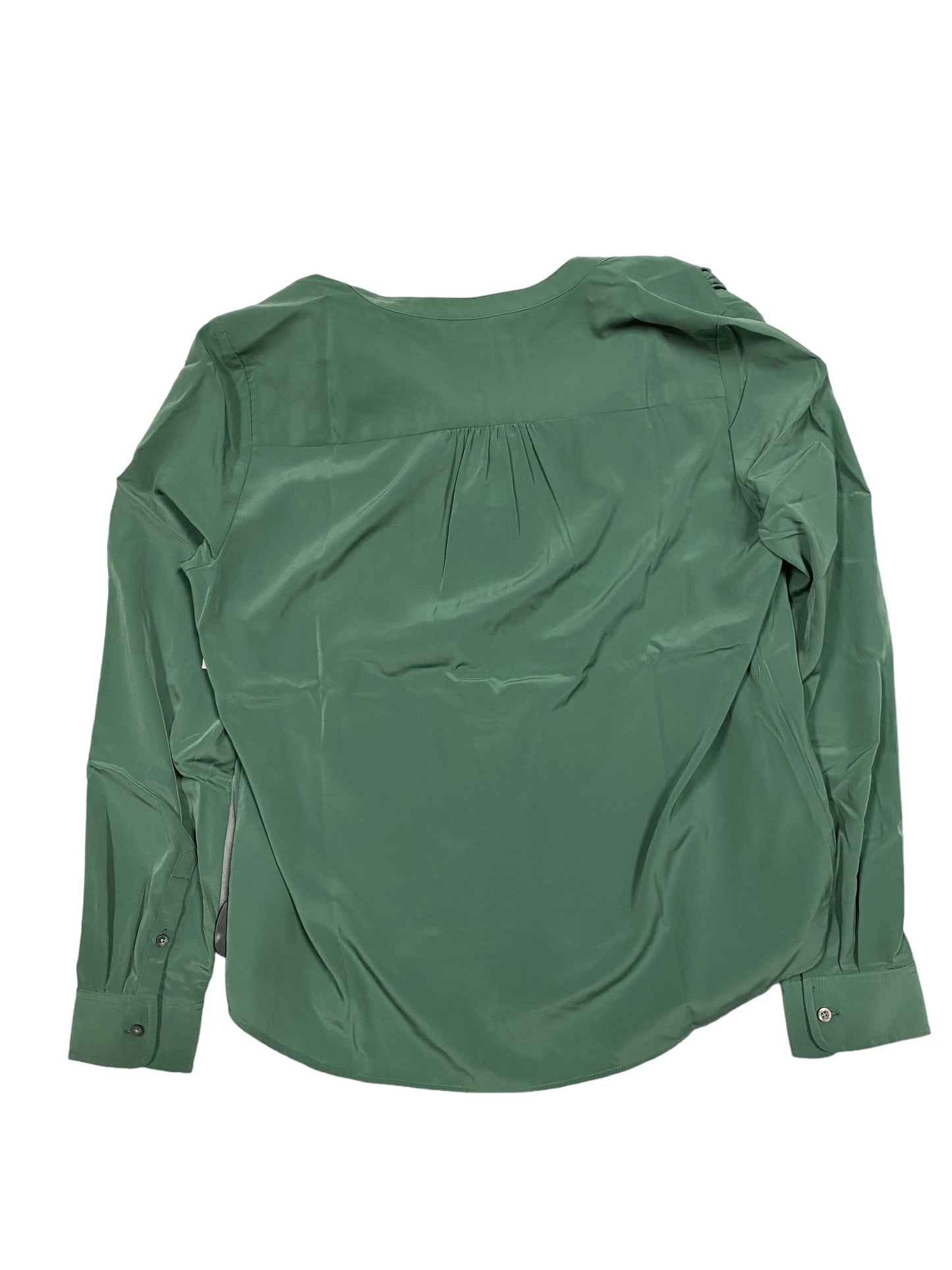 Top Long Sleeve By J. Crew In Green, Size: M