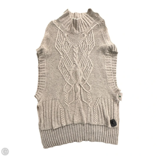 Sweater By Bcbgmaxazria In Grey, Size: Large