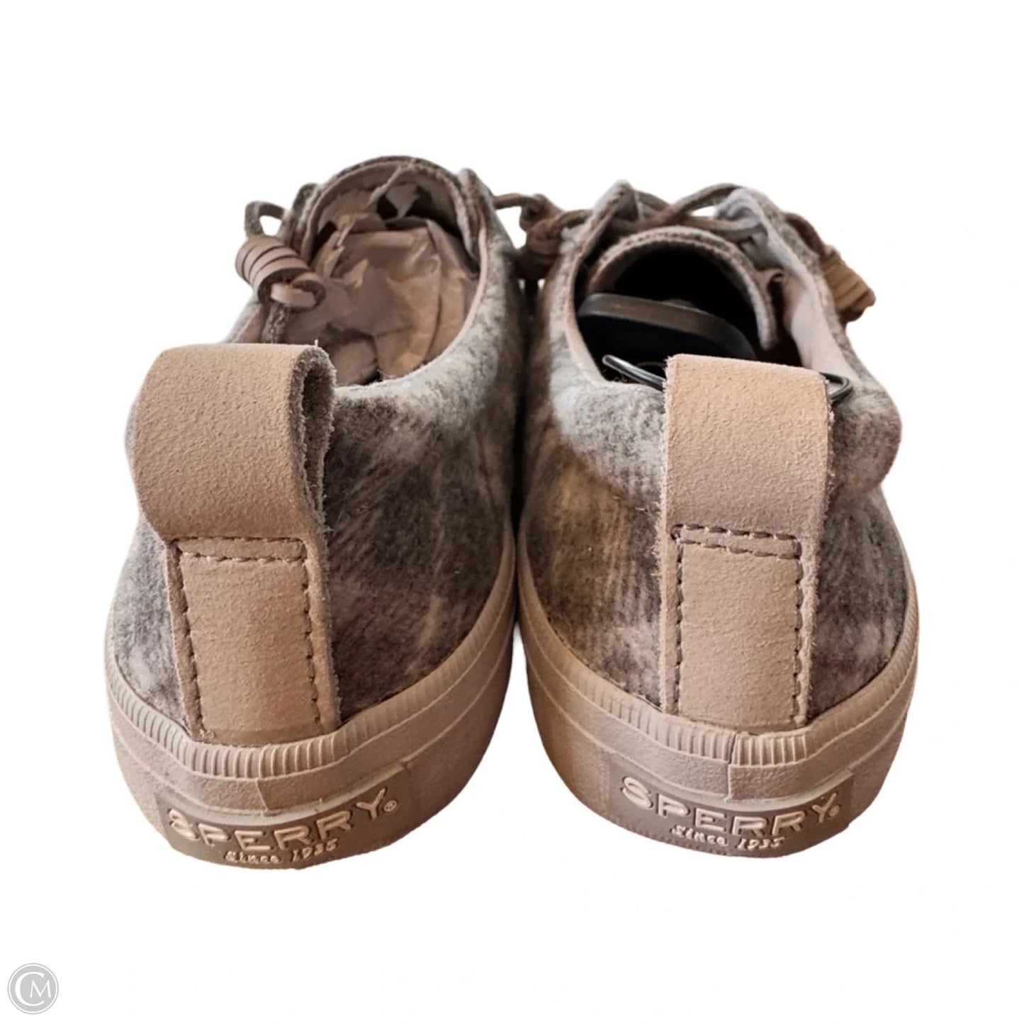 Shoes Sneakers By Sperry In Grey, Size: 7