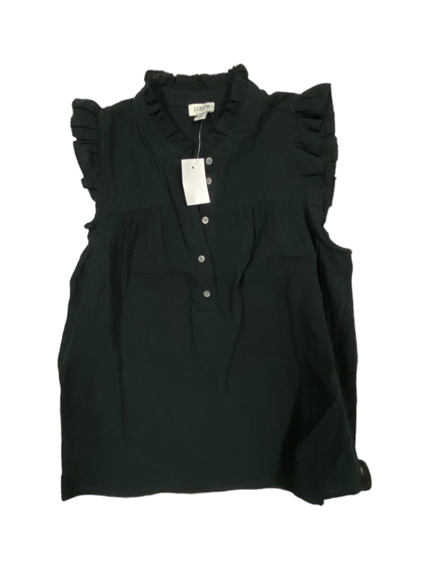 Black Top Sleeveless J. Crew, Size S