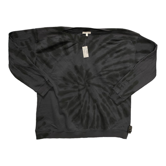 Top Long Sleeve By Maurices In Black & Grey, Size: 1x