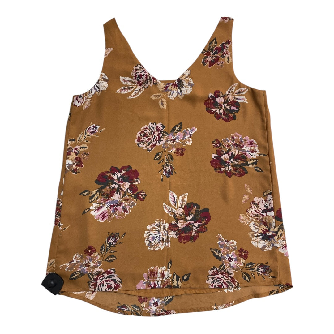 Top Sleeveless By Maurices In Brown, Size: Xs