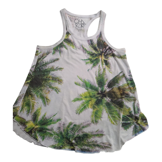 Tank Top By Chaser In Tropical Print, Size: S