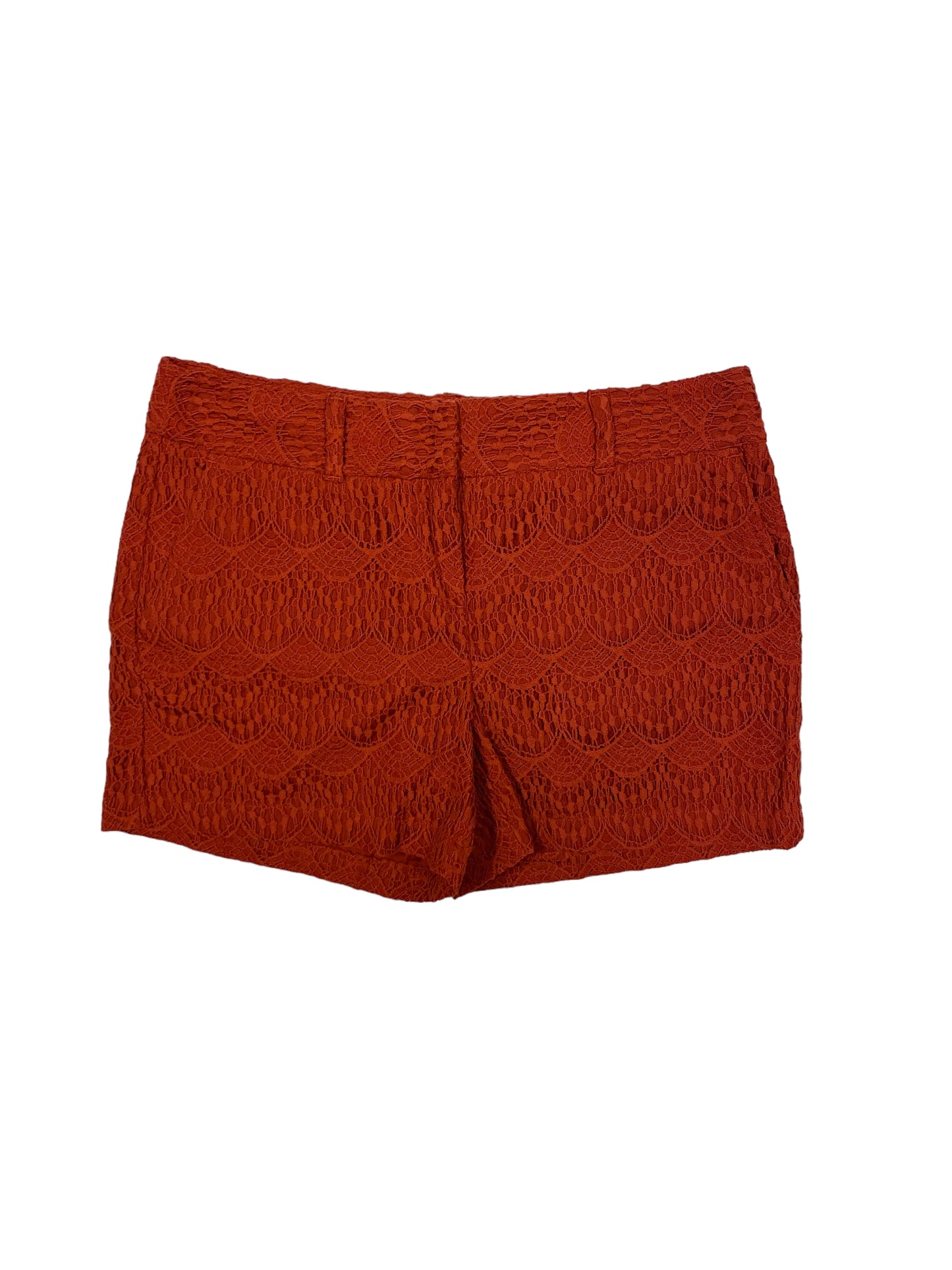 Orange Shorts Loft, Size 4