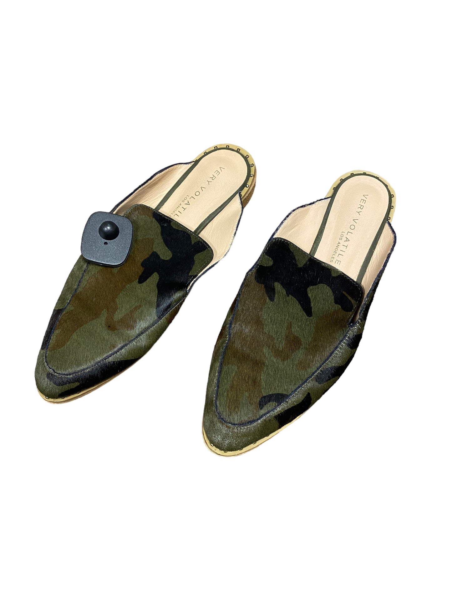 Camouflage Print Shoes Flats Very Volatile, Size 10