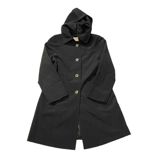 Black Coat Raincoat London Fog, Size S