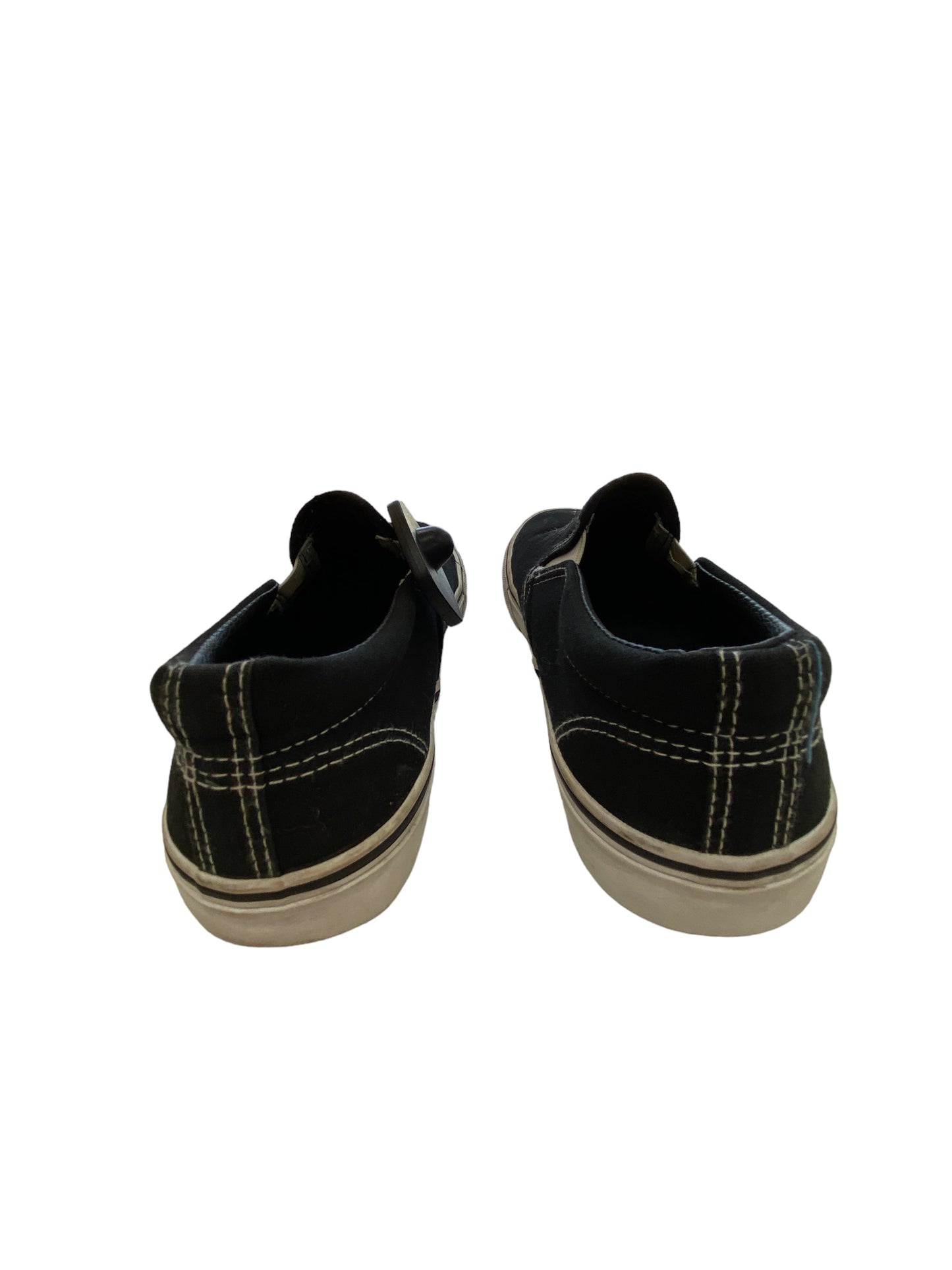 Black & White Shoes Flats No Boundaries, Size 8.5