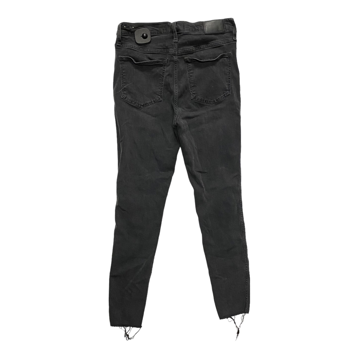 Jeans Skinny By Madewell In Black Denim, Size: 6