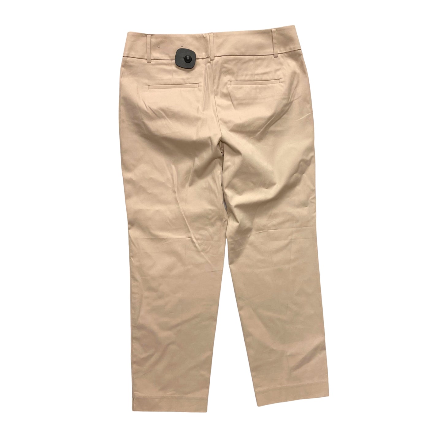 Pants Cropped By Ann Taylor In Tan, Size: 4