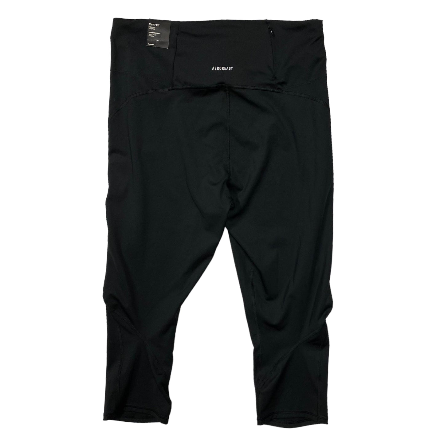 Athletic Capris By Adidas In Black, Size: L