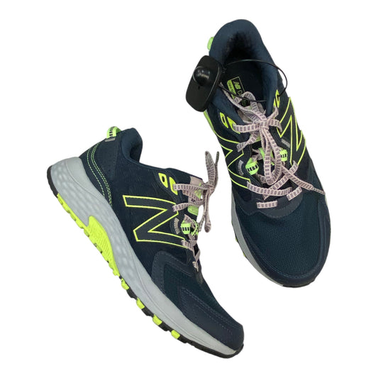 Shoes Athletic By New Balance In Blue & Green, Size: 8.5