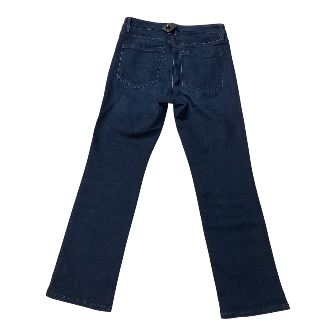 Jeans Straight By Good American In Blue Denim, Size: 4