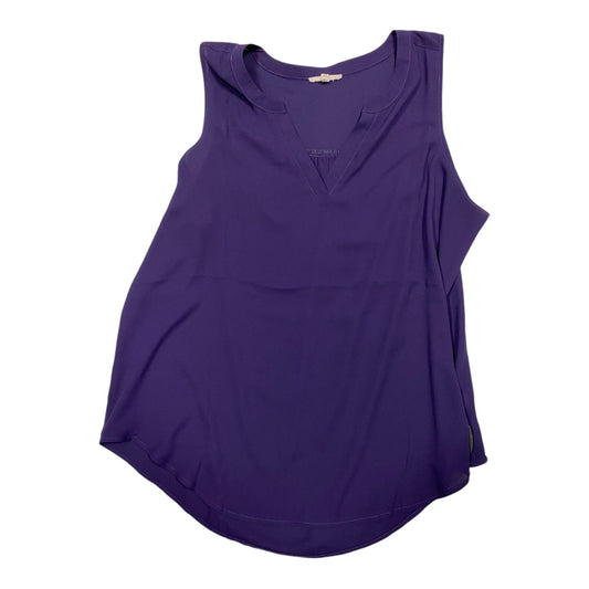 Top Sleeveless By Maurices In Purple, Size: 1x