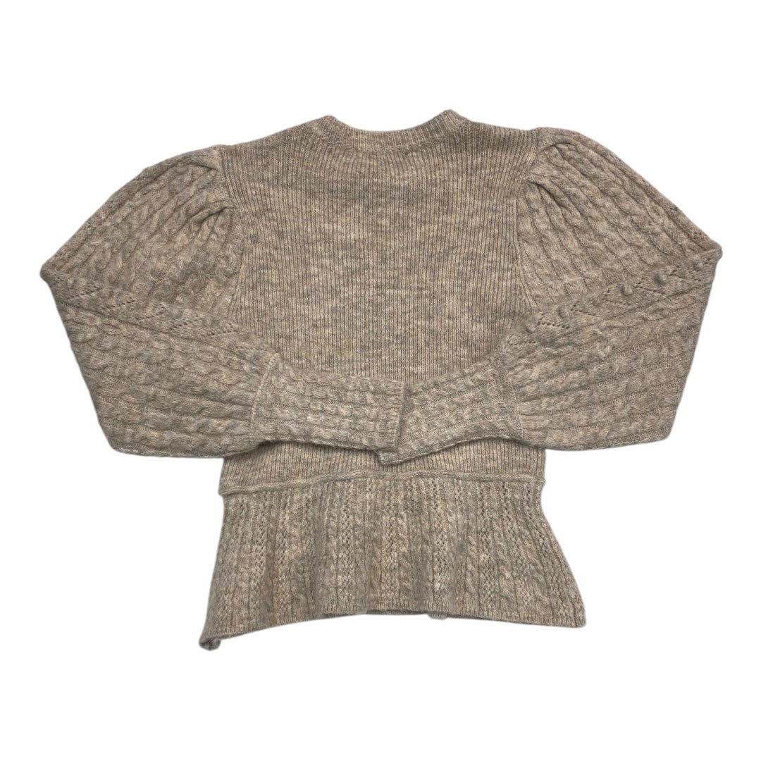 Sweater By Design History In Tan, Size: S