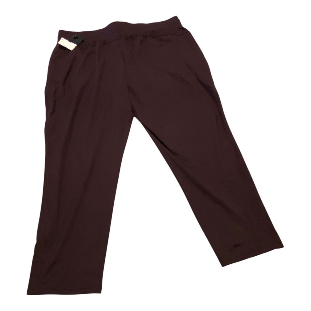 Athletic Pants By Xersion In Purple, Size: Xl