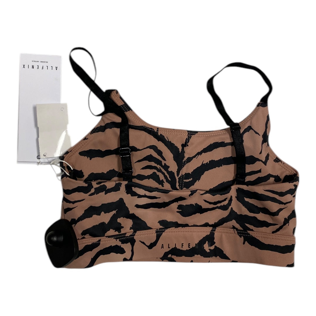 Athletic Bra By Allfenix In Animal Print, Size: Xs