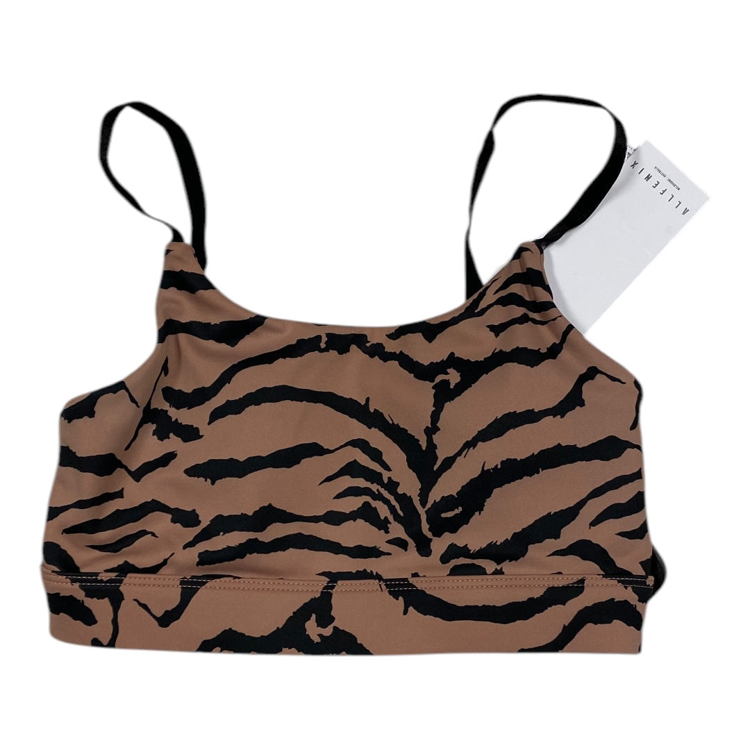 Athletic Bra By Allfenix In Animal Print, Size: Xs