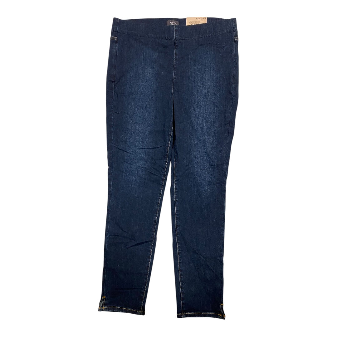 Jeans Jeggings By Not Your Daughters Jeans In Blue Denim, Size: L