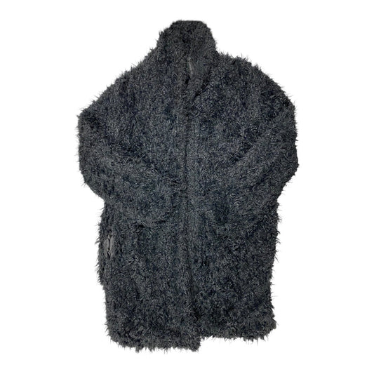 Coat Faux Fur & Sherpa By Wild Fable In Black, Size: L