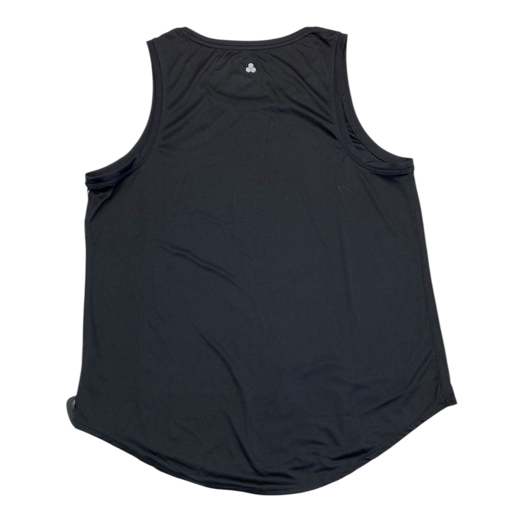 Athletic Tank Top By Tek Gear In Black, Size: L