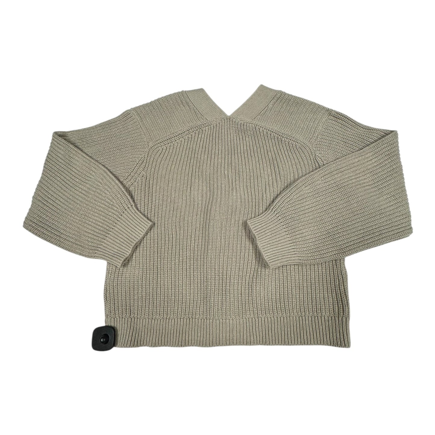 Sweater Cardigan By H&m In Tan, Size: Xs