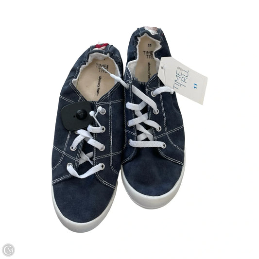 Shoes Athletic By Time And Tru In Navy, Size: 11