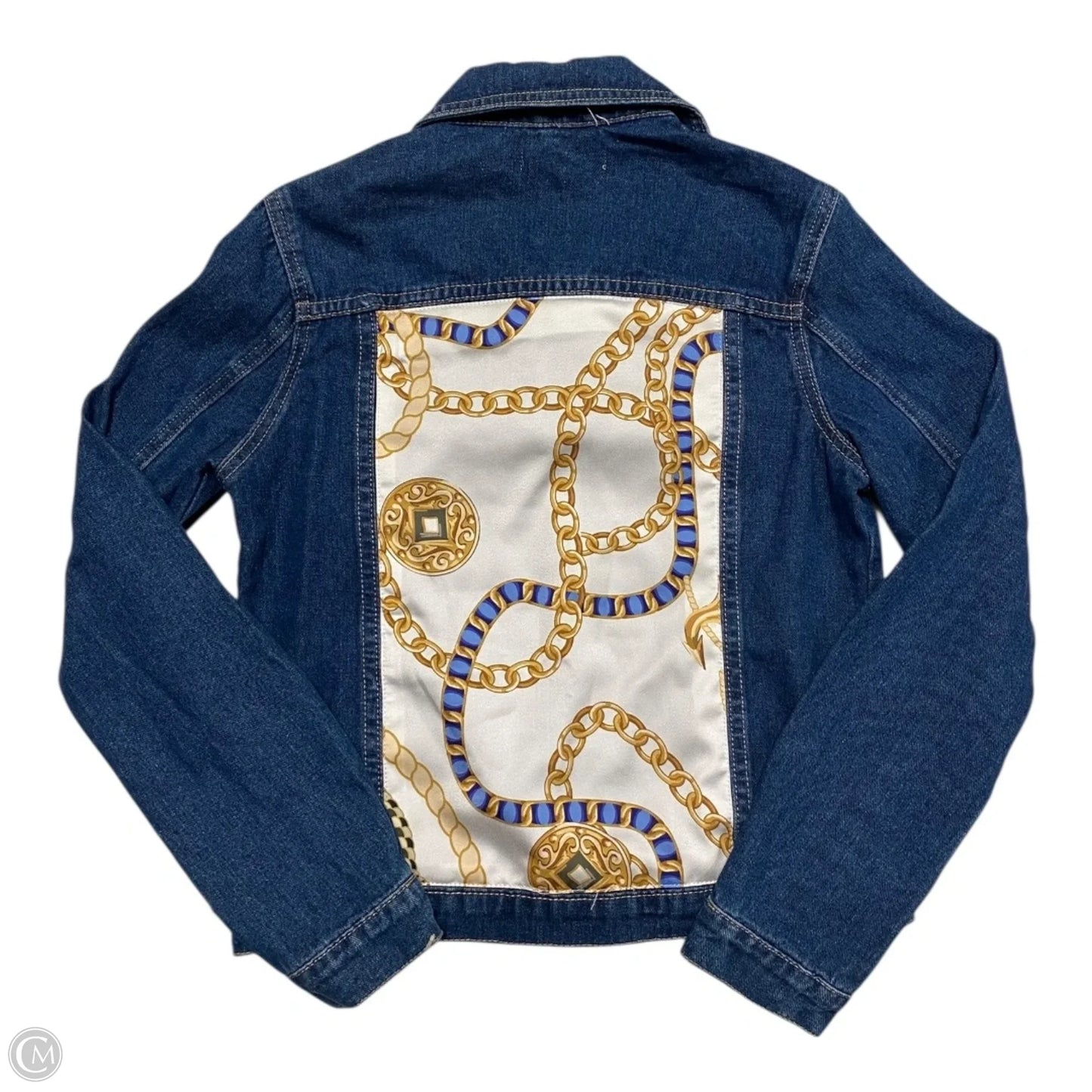 Jacket Denim By Cmc In Blue Denim, Size: S