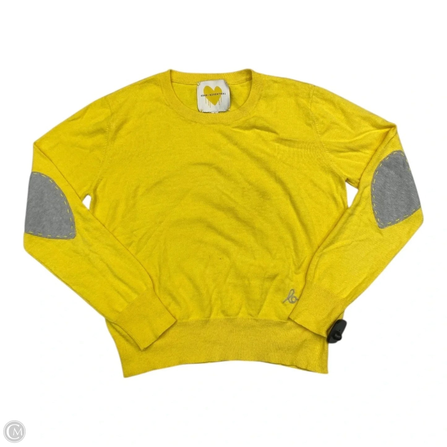 Sweater By Kerri Rosenthal In Yellow, Size: S