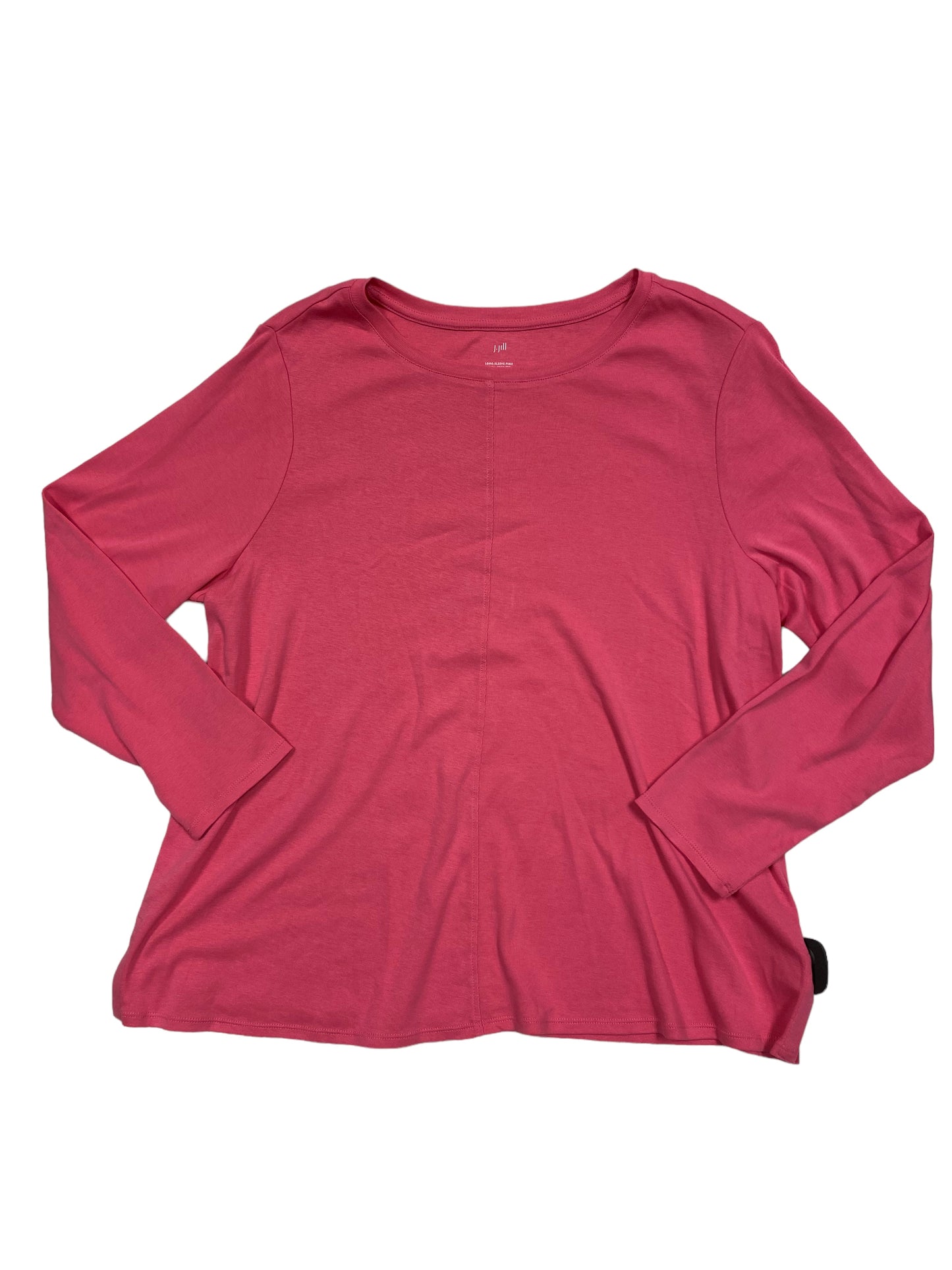 Pink Top Long Sleeve Basic J. Jill, Size 2x