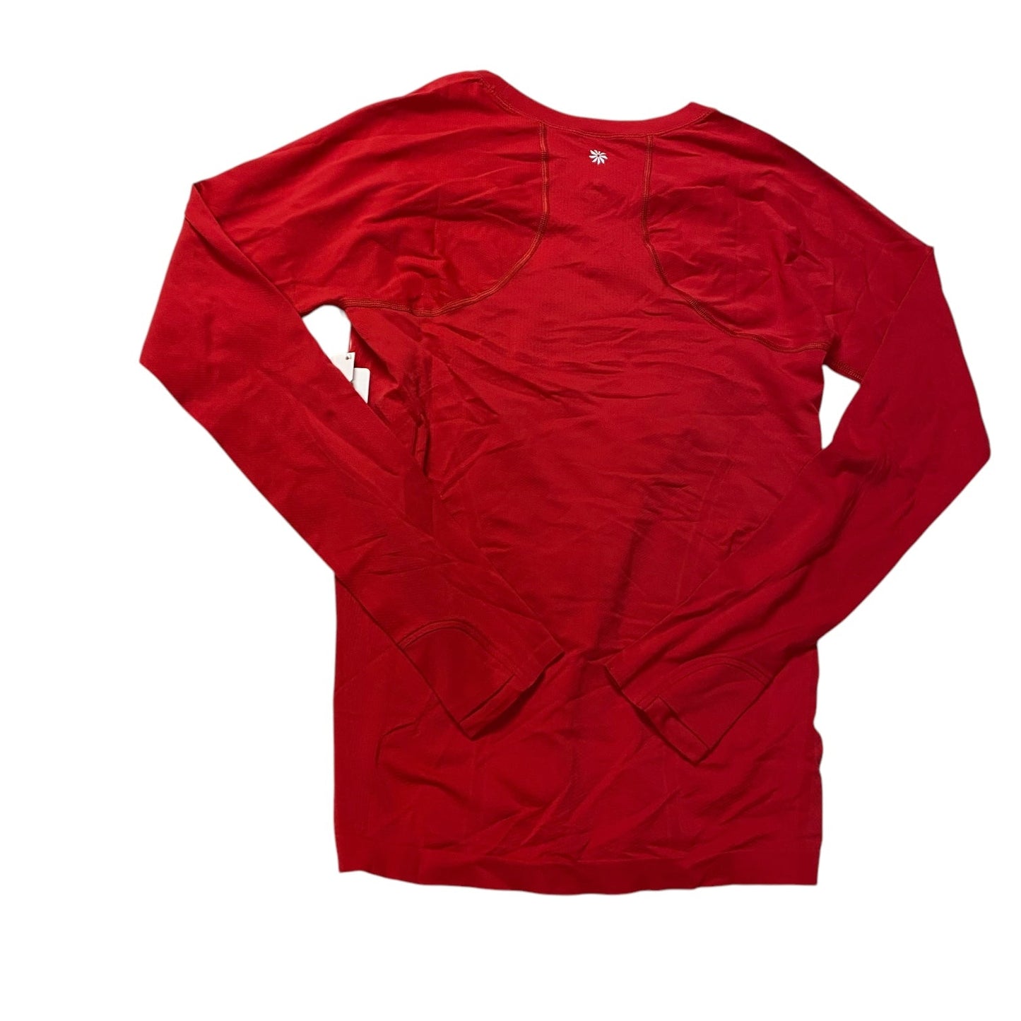 Athletic Top Long Sleeve Crewneck By Athleta In Red, Size: L