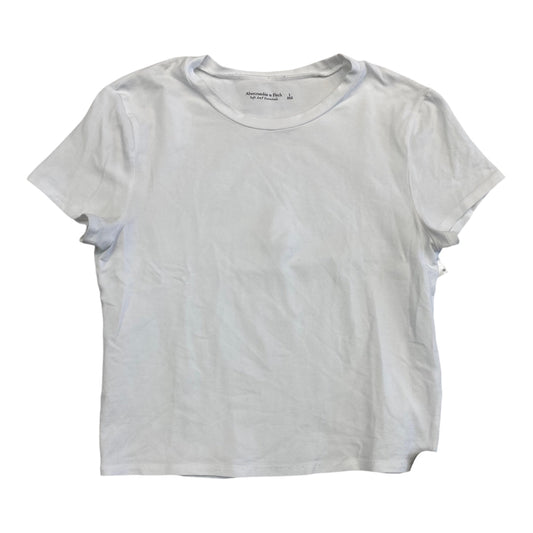 Top Short Sleeve Basic By Abercrombie And Fitch In White, Size: L