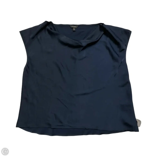 Top Sleeveless By Banana Republic In Navy, Size: Xl