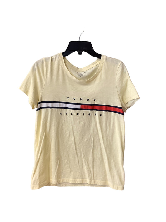 Yellow Top Short Sleeve Tommy Hilfiger, Size M