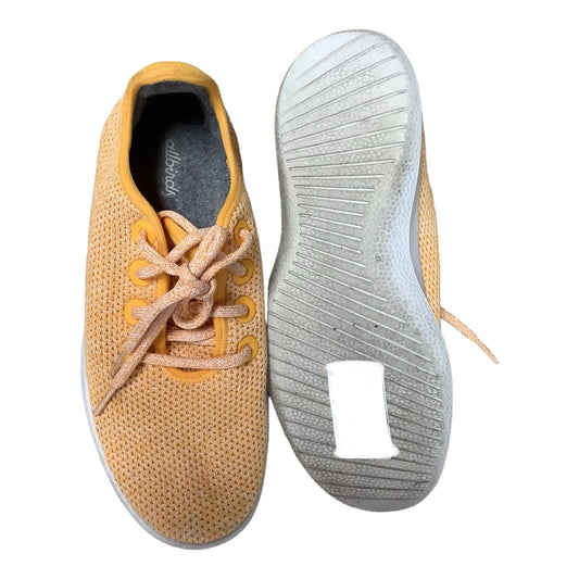 Yellow Shoes Athletic Allbirds, Size 9