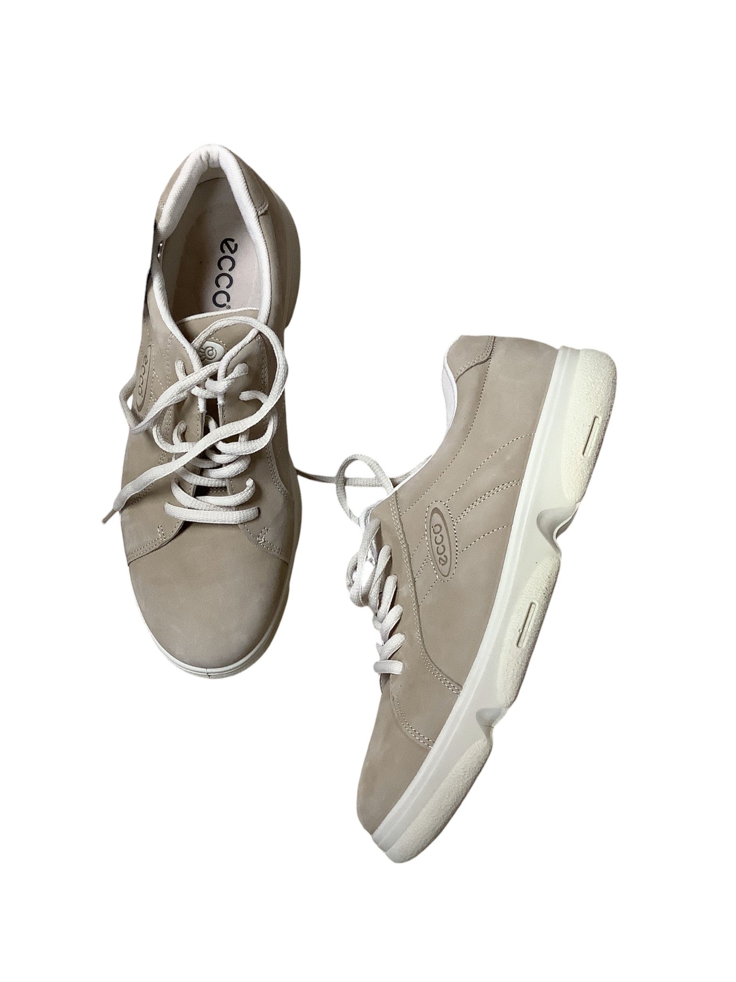 Shoes Sneakers By Ecco In Taupe, Size: 9