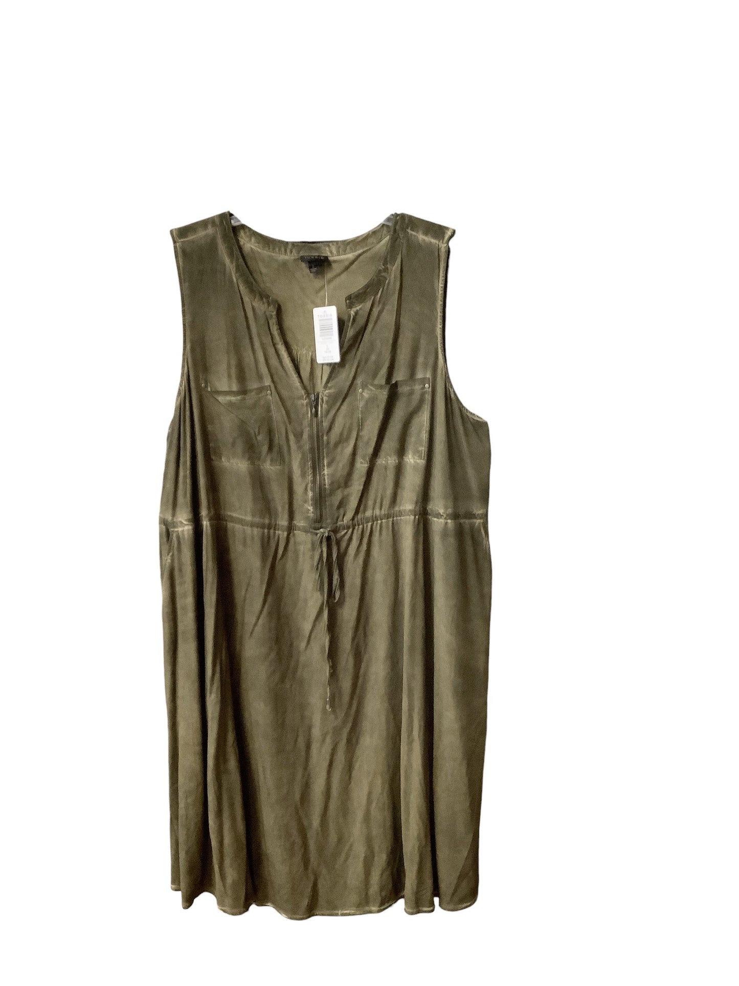 Green Dress Casual Short Torrid, Size 1x